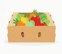 Коробки для овощей и фруктов
